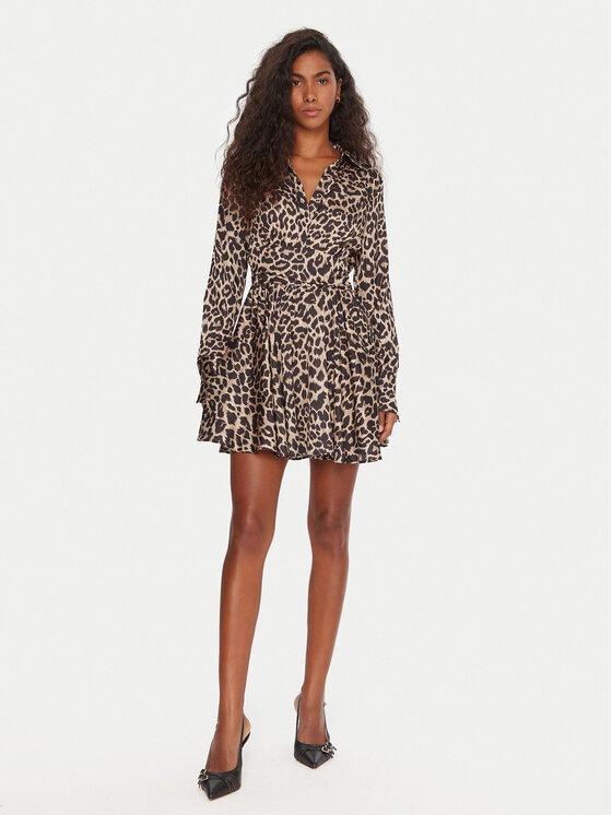 Guess Guess Коктейлна рокля W5YK00 WF1T2 Цветен Regular Fit
