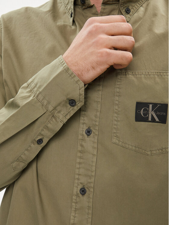 Calvin Klein Jeans Calvin Klein Jeans Сорочка J30J325772 Зелений Regular Fit