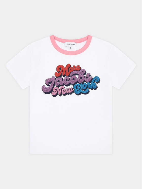 Marc Jacobs Marc Jacobs T-shirt W15669 Bijela Regular Fit