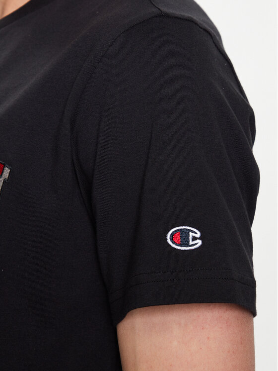 Champion Champion Marškinėliai 218512 Juoda Regular Fit