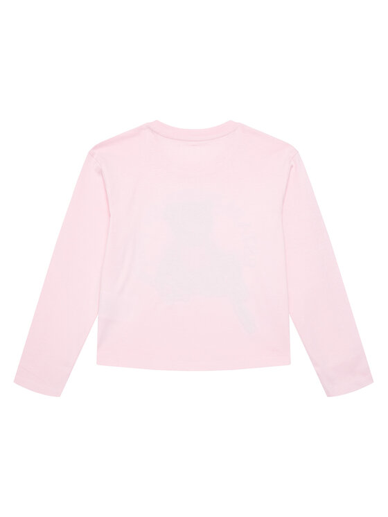 Guess Guess Bluzka J4BI10 I3Z14 Różowy Regular Fit