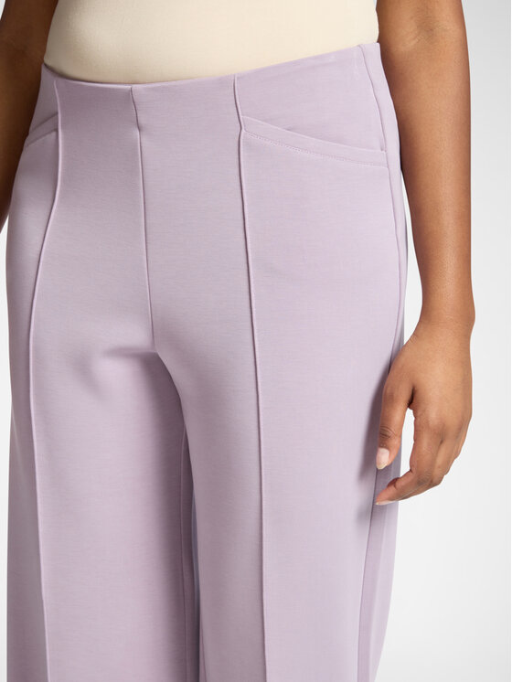 Elena Mirò Elena Mirò Spodnie materiałowe P824Z000155N0F9 Fioletowy Regular Fit