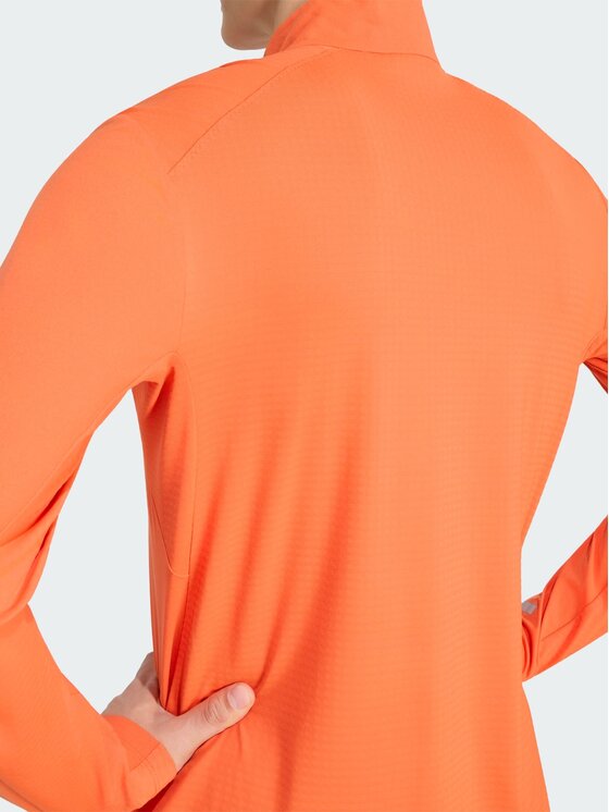 adidas adidas Bluza 169159 Pomarańczowy Slim Fit
