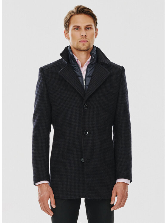Pako Lorente Pako Lorente Płaszcz P24WF-7X-015 Kolorowy Classic Fit