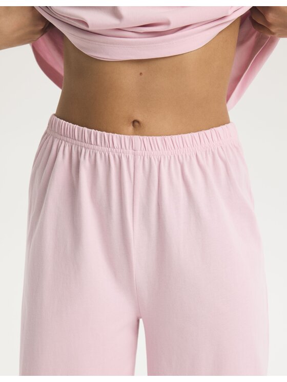 Esotiq Esotiq Piżama 44641 Różowy Regular Fit