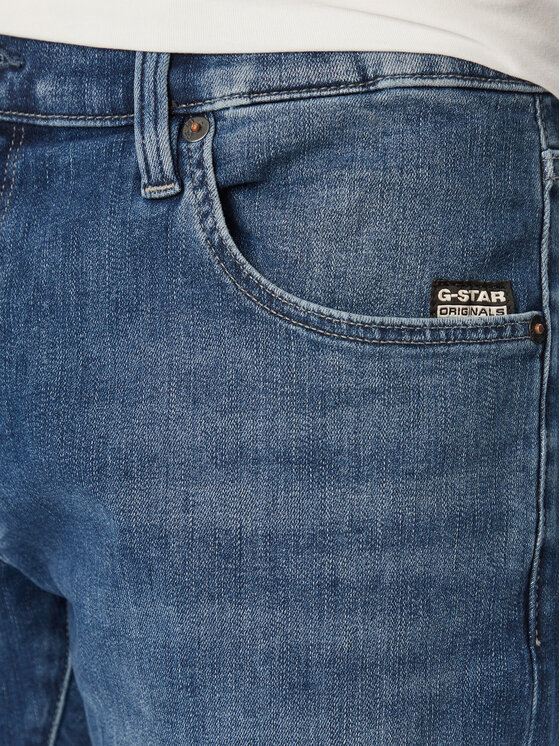 G-Star Raw G-Star Raw Džínové šortky D10481-8968 Modrá Regular Fit