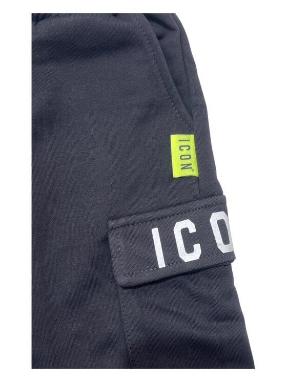 Icon Icon Pantaloncini ibsh00689-nero Nero Regular Fit