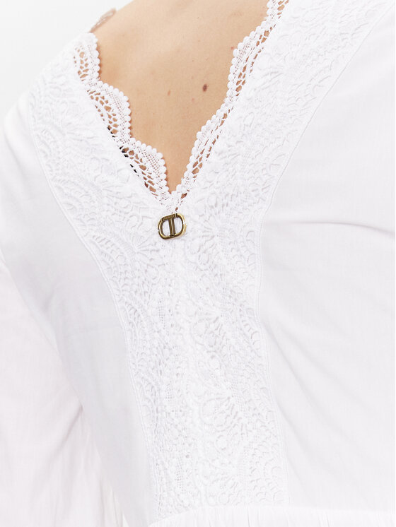 TWINSET TWINSET Літня сукня 231TT2151 Білий Regular Fit