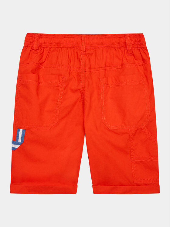 United Colors Of Benetton United Colors Of Benetton Szorty materiałowe 4AC7C901T Czerwony Regular Fit