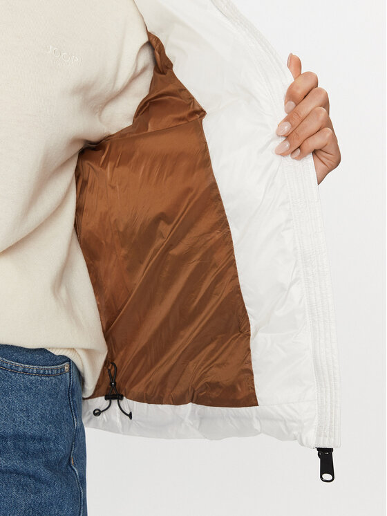 Deha Deha Pernata jakna D93582 Écru Regular Fit