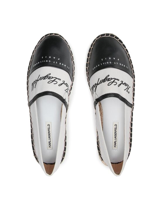 KARL LAGERFELD KARL LAGERFELD Espadryle KL80123 Écru