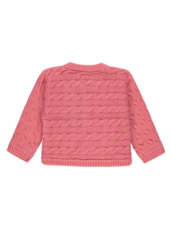 Kanz Kanz Sweter 1842117-2870 Różowy Basic Fit