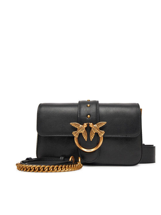 PINKO PINKO Handtasche Love One Mini Slouchy Fl PE 25 PLTT 104340 A2C2 Schwarz