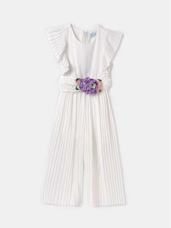 Abel & Lula Abel & Lula Jumpsuit 5259 Weiß Regular Fit