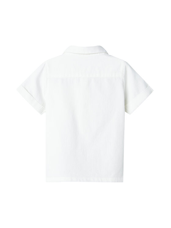 NAME IT NAME IT Košeľa Demolle 13227250 Biela Regular Fit