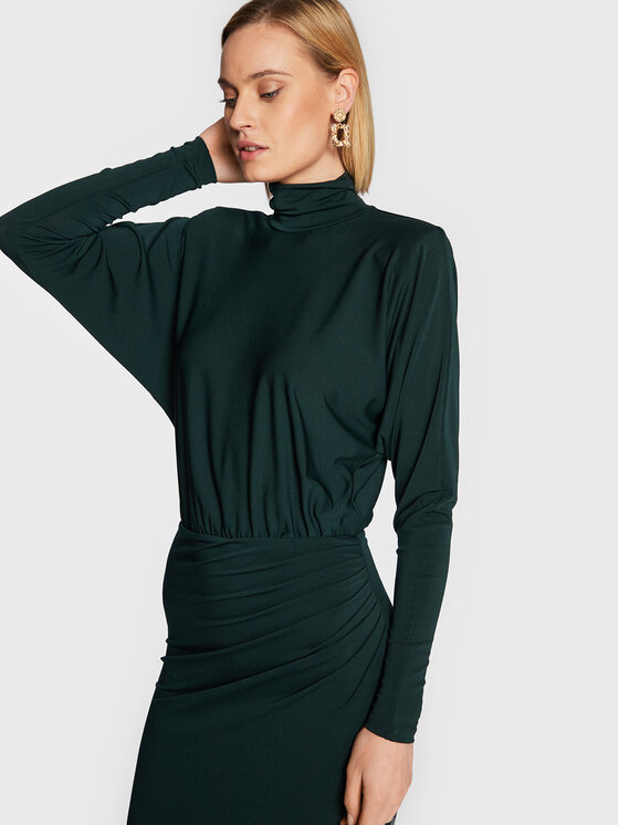 Abito da cocktail 2BGK00 6230Z Verde Regular Fit