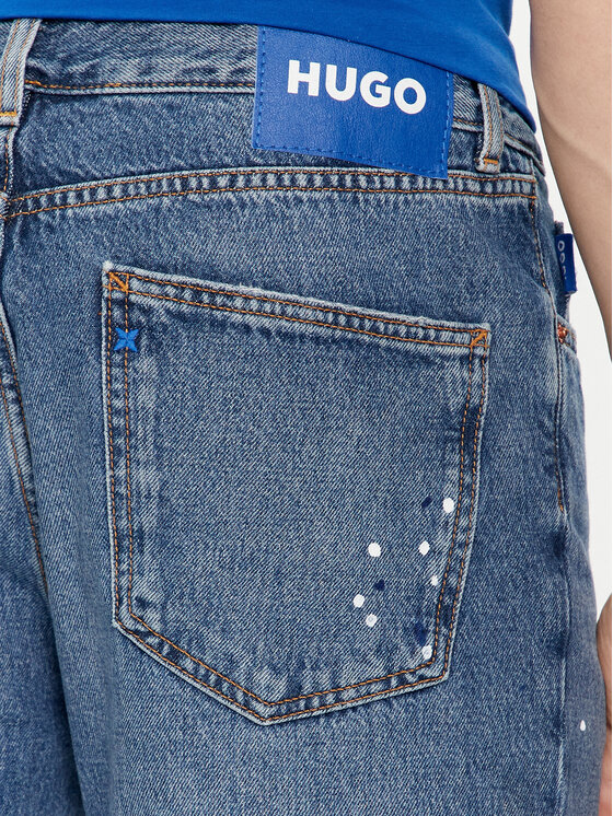 HUGO Hugo Traperice Jonah 50515862 Plava Straight Leg