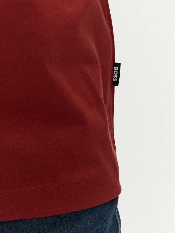 BOSS Boss T-särk Thompson 15 50513382 Punane Regular Fit