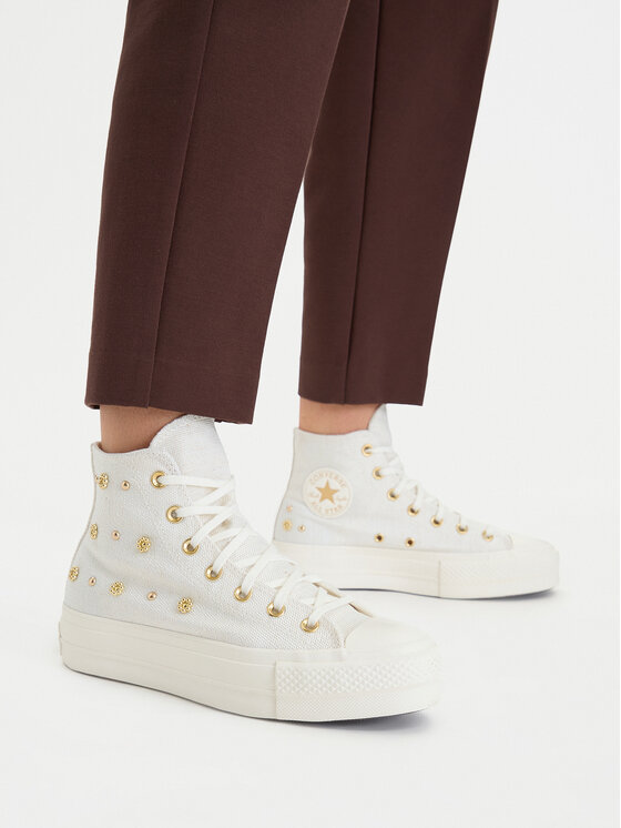 Converse Converse Tornacipő Chuck Taylor All Star Heathered Glam A16892C Ekru