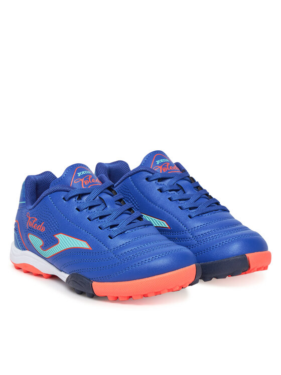 Joma Joma Buty do piłki nożnej Toledo Jr 2504 TOJS2504TF Niebieski