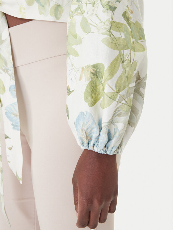 Guess Guess Blūze W6GHA4 W2565 Krēmkrāsas Regular Fit