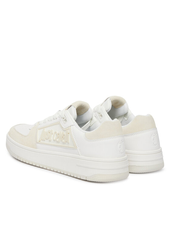Just Cavalli Just Cavalli Sneakersy 80QA3SM1 ZPC09 Biela