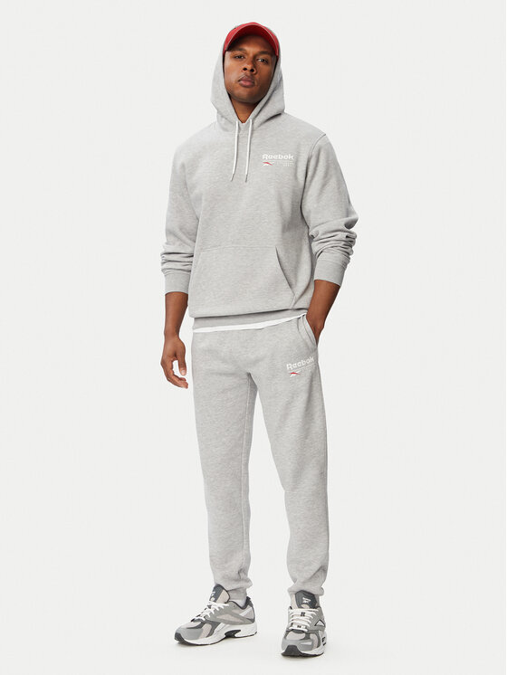 Reebok Reebok Спортивний костюм Jerzy RK25742CCM Світло-сірий Regular Fit