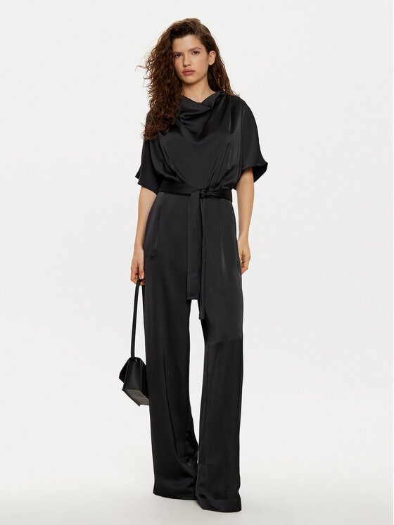 HUGO HUGO Jumpsuit Kasmina-1 50529962 Schwarz Regular Fit