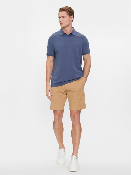 Tommy Hilfiger Tommy Hilfiger Polo 1985 Regular Polo MW0MW17770 Niebieski Regular Fit