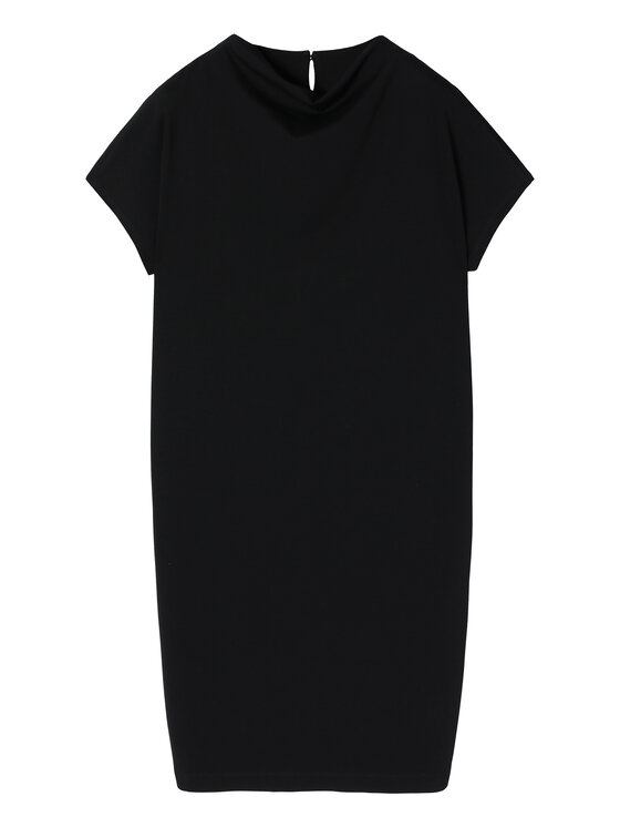 TATUUM TATUUM Sukienka dzianinowa ZORIMA Czarny Fitted Fit