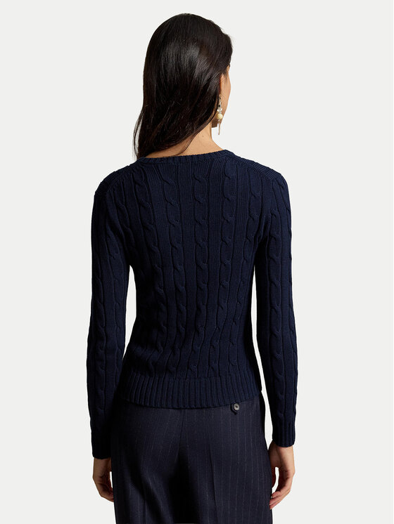 Polo Ralph Lauren Polo Ralph Lauren Pulover 211971869008 Bleumarin Slim Fit