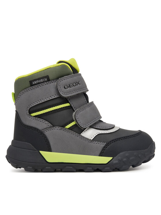 Geox Geox Cizme de zăpadă B Trekkyup Boy B Abx B566LD 0MEBC C9299 S Negru
