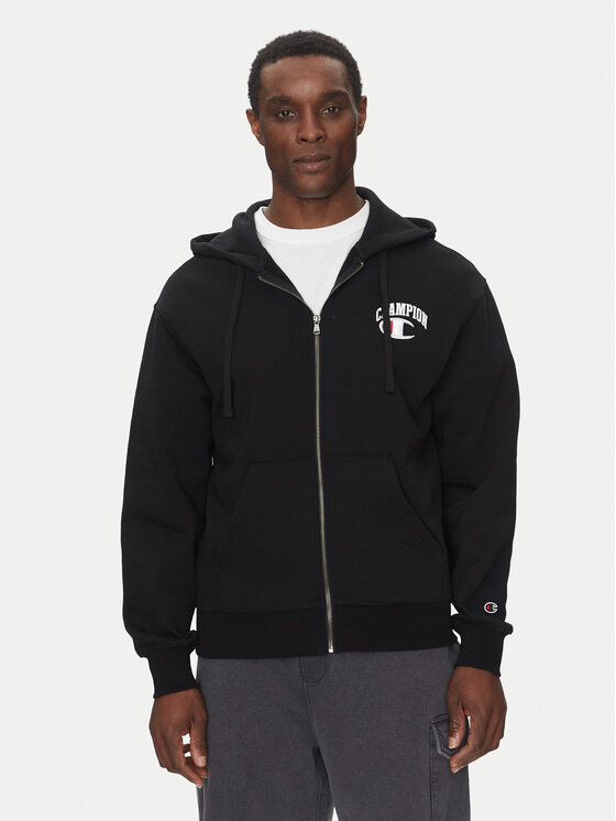 Champion Mikina 221193 Čierna Regular Fit