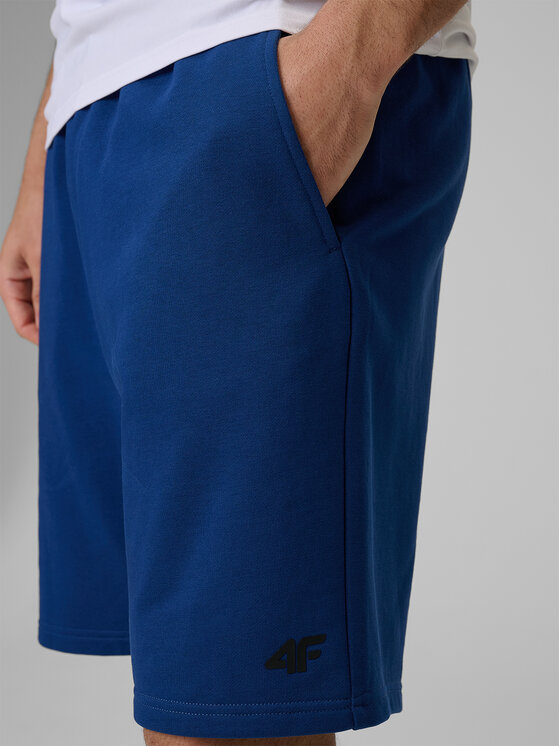 4F 4F Pantaloncini sportivi BASIC+ Blu scuro Regular Fit