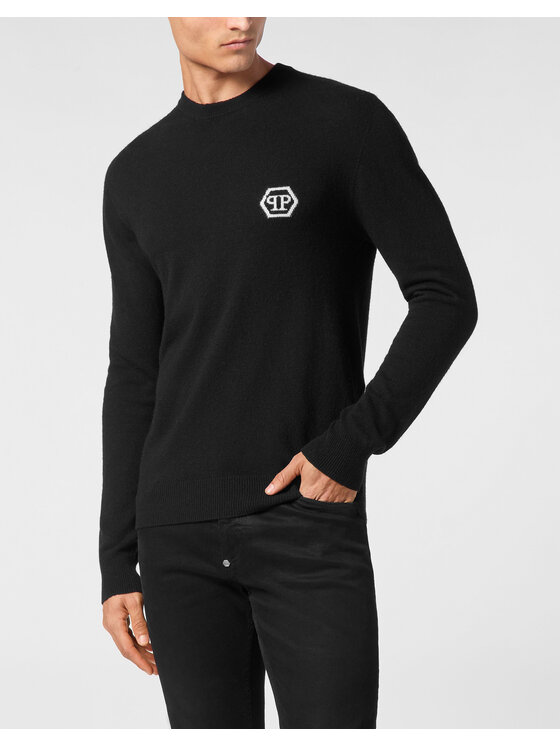PHILIPP PLEIN PHILIPP PLEIN Longsleeve 19681 Nero Regular Fit