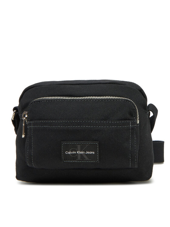 Calvin Klein Jeans Calvin Klein Jeans Crossover torbica Workwear Camera Bag Frnt Pocket LV04G3092G Crna
