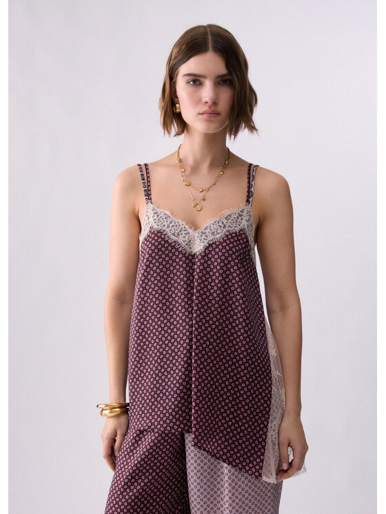 Liu Jo Liu Jo Top WF6195TS531L9216 Viola Regular Fit