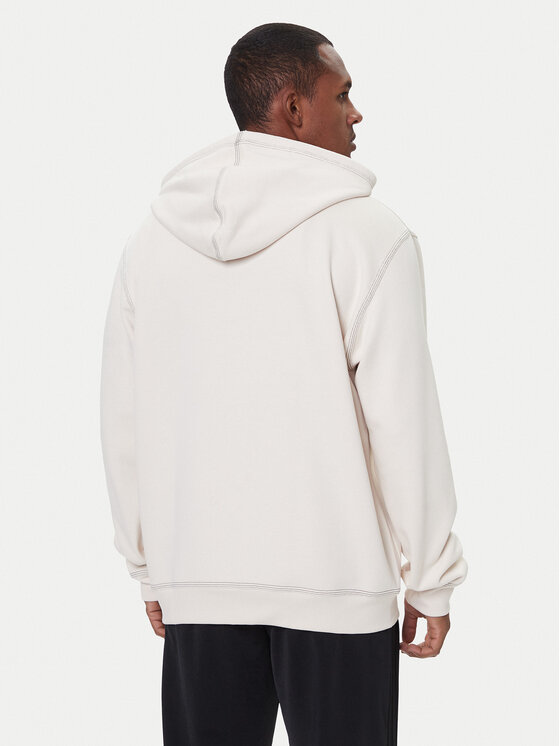 adidas adidas Mikina Essentials Trefoil JW0968 Écru Regular Fit