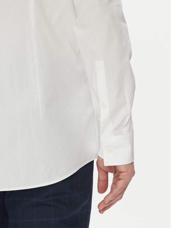 HUGO HUGO Риза Kenno 50539707 Бял Slim Fit