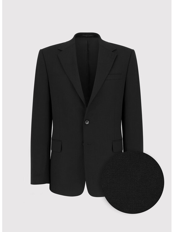 Pako Lorente Pako Lorente Marynarka P26WP-3X-020 Czarny Slim Fit