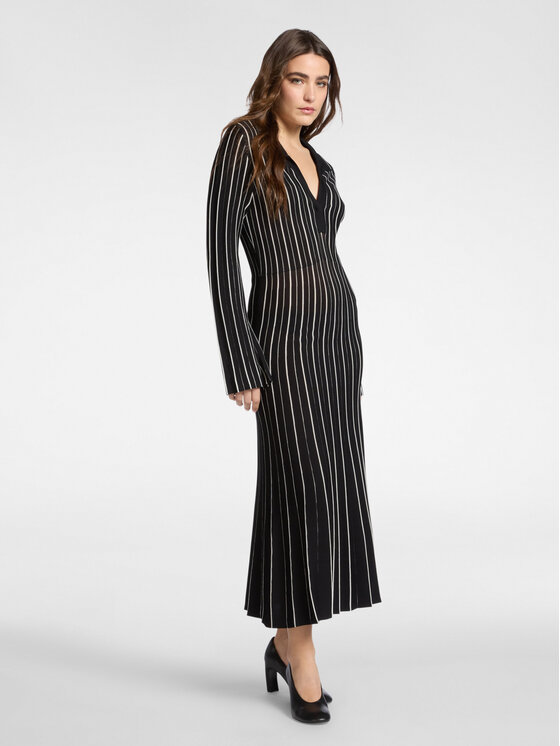 Elena Mirò Elena Mirò Abito da cocktail 7600Z000106N0A1 Nero A-Line Fit
