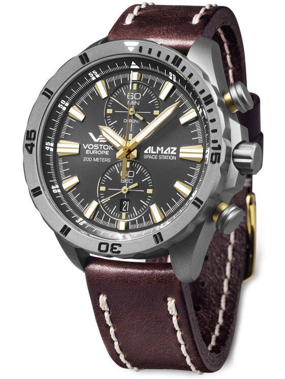 Vostok Europe Vostok Europe Zegarek 6S11-320H521 Czarny