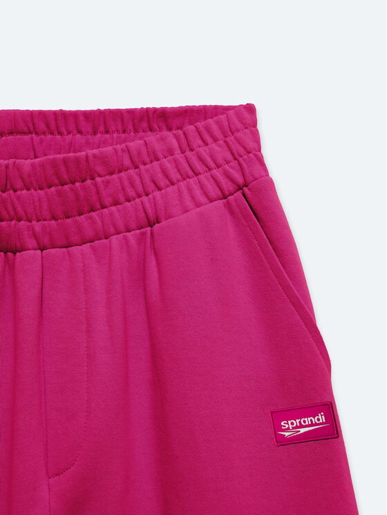 Sprandi Sprandi Spodnie dresowe SP22-SPD102 Różowy Relaxed Fit