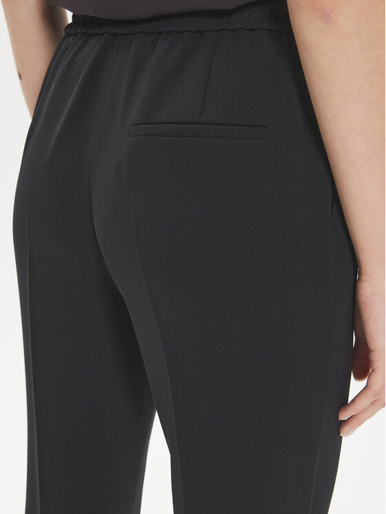 BOSS Boss Kalhoty z materiálu Tariyanah 50490039 Černá Regular Fit