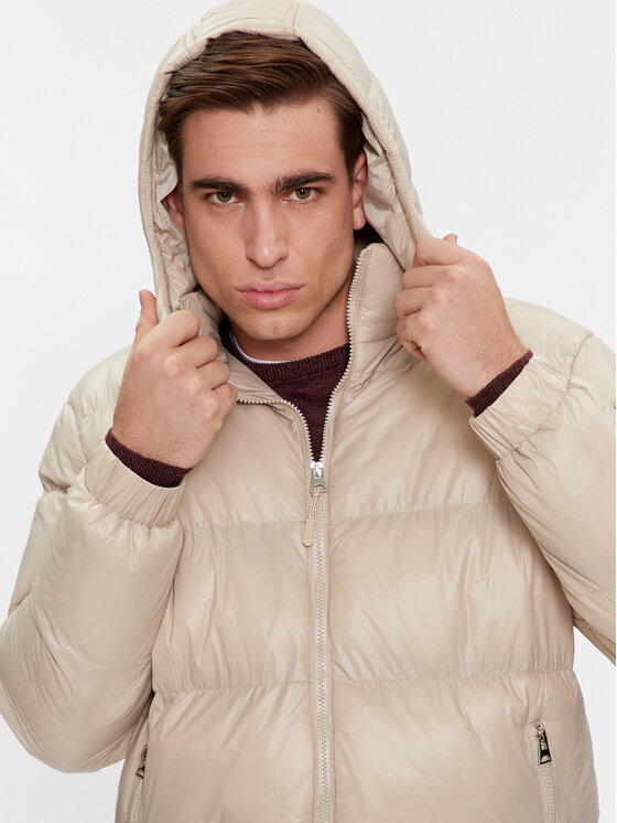 Brave Soul Brave Soul Winterjacke MJK-JAREDSTONE Beige Regular Fit