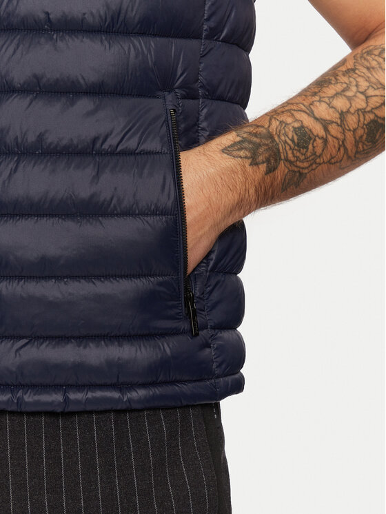 KARL LAGERFELD KARL LAGERFELD Telovnik 505711 Mornarsko modra Regular Fit