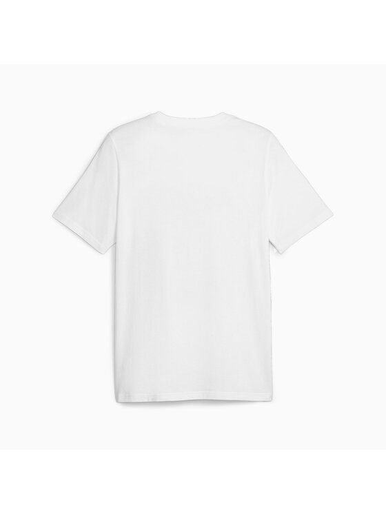 Puma Puma T-Shirt 677186 Biały Regular Fit