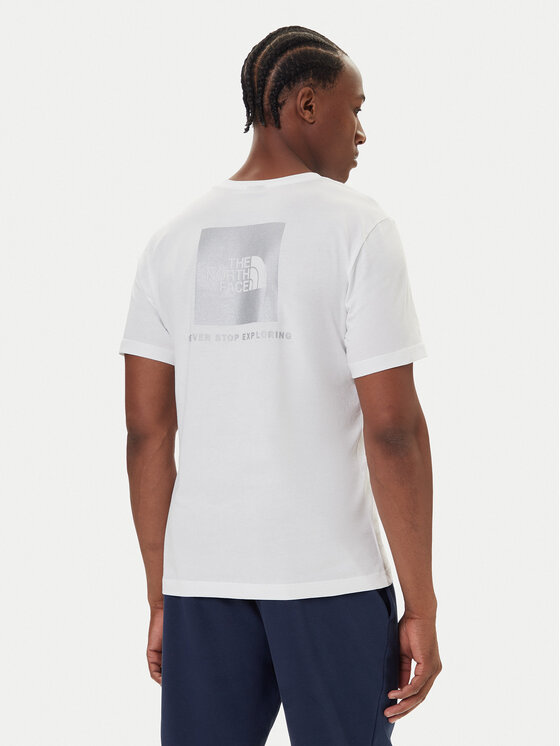 The North Face The North Face T-Shirt NSE Box NF0A8C4V Bílá Regular Fit