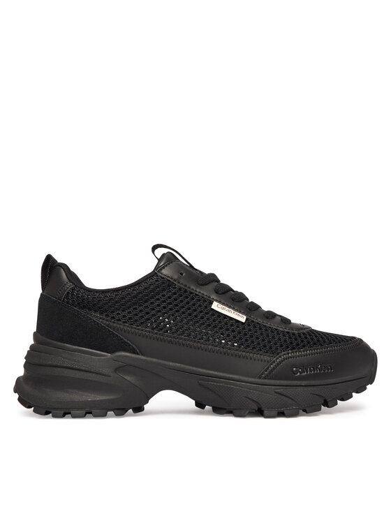 Calvin Klein Calvin Klein Сникърси Hike Runner Lup Lin Mesh HW0HW03000 Черен
