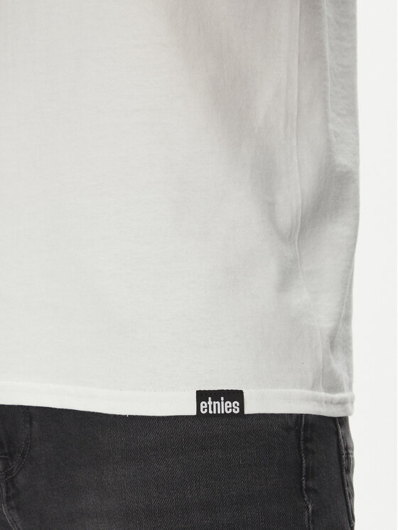 Etnies Etnies T-Shirt Team Emroidery 4130003738 Biały Regular Fit